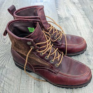 TIMBERLAND Heritage Moc Toe Boot Redwood